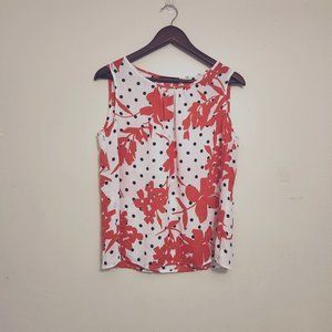 NINE WEST Women Stretch Comfy Poly Pencil Skirt Multicol with top , size Medium